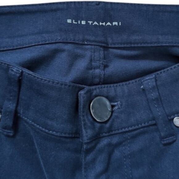 Elie Tahari Blue Pants | Size 4 - Picture 5 of 6